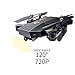 AURELIO TECH RC Foldable Flight Path FPV VR Wi-Fi RC Quadcopter 2.4 GHz 6-Axis Gyro Remote Control Drone with 720P HD, 2MP Camera Drone, Bonus Battery