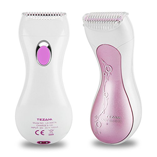 Tezam Ladies Electric Shaver,3-Blade Wet/Dry Cordless Women??¡ê¡ès Electric Razor Hair Removal Shaver for Face Leg Armpit Arm Bikini Line Body - Thumbnail 3