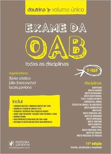 Exame da OAB. Todas as Disciplinas (Em Portugues do Brasil </span> (9788544224960)
