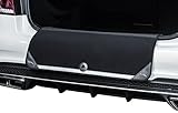 Boot Flap Co Rear Bumper Guard Trunk Mat: Durable Neoprene Universal Easy Fit Reflective Back Bumper Protector & Foldable Black Trunk Pad for Cars & SUVS