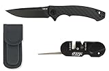 Zero Tolerance 0450CF Sinkevich Carbon Fiber KVT Knife, Black (with Bonus Pack)