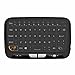 EVANPO E3 Wireless Keyboard and Touchpad Mouse Combo, 2.4GHz Mini Keyboard with Full Panel Touchpad Mouse Remote for Android TV Box, HTPC, IPTV, PC, Laptop, PS3, Xbox 360, Smart TV and More