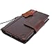Genuine Vintage Oiled Leather Case for Samsung Galaxy S7 Active Book Wallet Luxury Cover S Handmade Retro Id s 7 Brown Magnetic Closure DavisCase