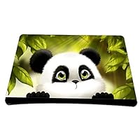 newplenty Non-Slip Rubber Base Mousepad for Laptop Computer PC Personality Desings Gaming Mouse Pad Mat 9.45 X 7.87 inch (Panda, 9.45 X 7.87 inch)