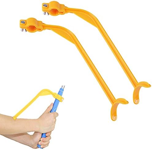 KISEER 2 Pcs Golf Training Aids Swing Correcting Trainer Tool Golf Accessories KISEER 2 Pcs Golf Training Aids Swing Correcting Trainer Tool Golf Accessories