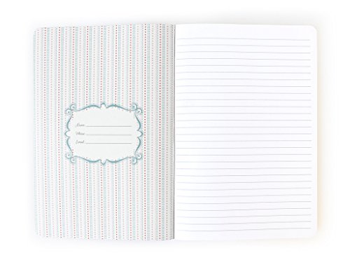 image for bloom daily planners Fashion Journal Blank Lined Composition Notebook 