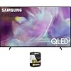 Samsung QN75Q60AAFXZA 75 Inch QLED 4K UHD Smart TV 2021 Bundle with Premium 1 Year Extended Protection Plan