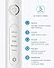 HOMEVER Electric Toothbrush, Sonic Electric Toothbrush, Portable USB Rechargeable Electric Toothbrush, 3 Replaceable Dupont Brush Heads, Teeth Whitening, 5 Cleaning Modes and Inductive Charging