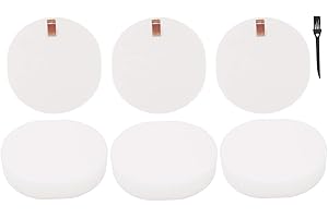 Dttery 3 Foam & Felt Filters Kit Replacement for Shark Navigator Rotator Professional XL Upright Vacuum NV60, NV70, NV71, NV80, NV90, NV95, UV420 Part XFF80