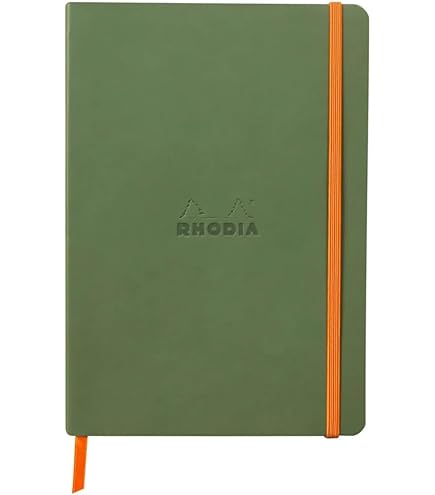Amazon.com : Rhodia Goalbook Journal, A5, Dotted - Black (117742C