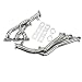 Performance Exhaust Manifold Headers Fit For BMW E46 E39 Z3 2.5L 2.8L 3.0L L6 primary