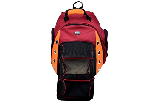 image for EXPAWLORER Multiple Deluxe Dog Carrier Mesh Travel Backpack Double Sho