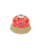 NON TWISTED CUP BRUSH FOR REMOVING RUST,PAINT,AS WELL AS FOR POLISHING.