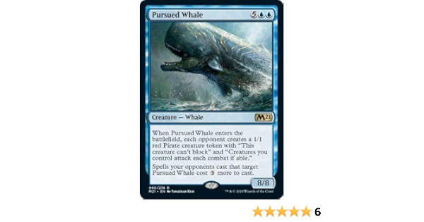 Mtg Individual Cards Foil Pursued Whale X4 Core Set 21 M21 Magic Mtg Mint Card Toys Hobbies Mtg Individual Cards Foil Pursued Whale X4 Core Set 21 M21 Magic Mtg Mint Card Toys Hobbies