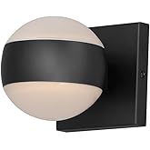 ET2 Modular - 16W 2 LED Outdoor Wall Mount-5 Inches Tall and 5 Inches Wide