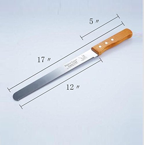 4 %25EF%25BC%258812inch+Blade%25EF%25BC%2589Cake+Cheese+Stainless+Serrated