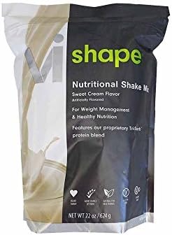 ViSalus VI-Shape Nutritional Meal Replacement Shake Mix Weight Loss And Appetite Suppressant Sweet Cream Flavor 22 Oz (1 Bag New Vi Packaging ) by ViSalus Body By Vi