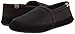 ACORN Men's Moc Slipper, Black, Medium/9-10 M US