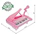 TaiToy Mini Keyboard Piano Toy for Toddlers with Karaoke Microphone and Bonus Ebook, Electric Baby Grand Piano, Music Instruments for Kids, Musical Toddler Girl Toys Gifts for Age 1, 2, 3, 4, 5, Pink