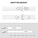 Hagibis Compatible with Fitbit Versa Bands Sport Silicone Replacement Breathable Strap Bands for New Fitbit Versa Smart Fitness Watch (White)