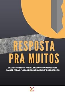 Livro Resposta Pra Muitos: Autoconsciência x Fé