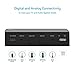 Miccus Bluetooth 4.1 Transmitter or Receiver with Optical TOSLINK & AUX 3.5mm, Listen in HD with NO Audio DELAY aptX Low Latency, TV Stereo PC Laptop Xbox [ Home RTX Mini 2 Yr Warranty]