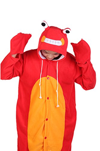 WOTOGOLD Animal Cosplay Costume Unisex Children and Adult Crab Pajamas