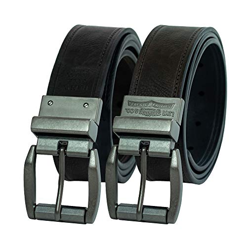 Levi's Men's 1 9/16-Inch Brown To Black Reversible Belt,Brown/Black,34