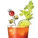 NOD Products The Bloody Mary Tree - Stainless Steel Drink Garnish Pick & Holder - (4) Pack