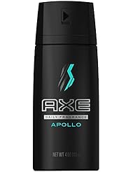 AXE Body Spray for Men Apollo 4 oz (Pack of 2)