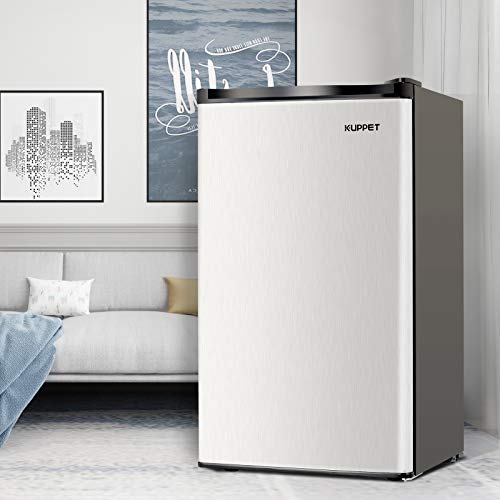 5 Kuppet+Mini+Refrigerator+Refrigerator+Small+Basement+Stainless