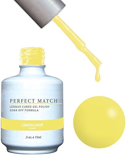 LECHAT Prefect Match Soak Off Gel + Matching Nail Polish (#118 Lemon Drop)