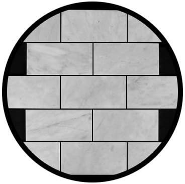 Carrara Marble Italian White Bianco Carrera 3X6 Marble Subway Tile Polished