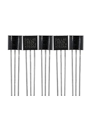 diymore 5pcs Dallas 18B20 DS18B20 TO 92 3 pines alambre termómetro digital Sensor de temperatura IC