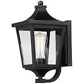 Maxim Lighting 40232CLBK Sutton Place VX - 1 Light Outdoor Wall Sconce-14.5 Inches Tall and 7.75 Inches Wide