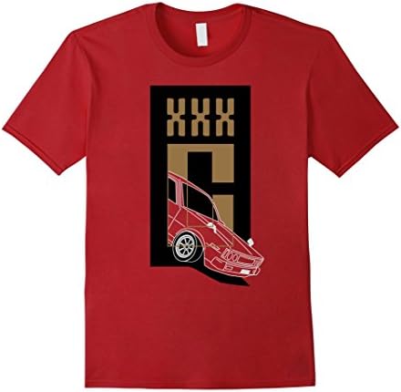 Mens Men's Vintage KE70 T Shirt XL Cranberry