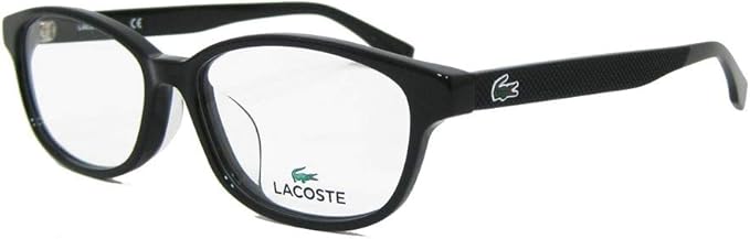 Amazon ラコステ Lacoste メガネ L27a 001 52サイズ ワニ クロコダイル アジアンフィット スクエア メンズ レディース ファッション眼鏡 通販
