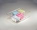 mDesign Coffee Condiment Packet Organizer for Sugar, Salt, Sweeteners, Tea Bags, Creamers - Clear