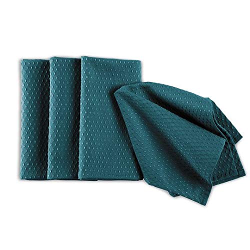 Norwex Napkins, Set of 4 (Peacock Blue)