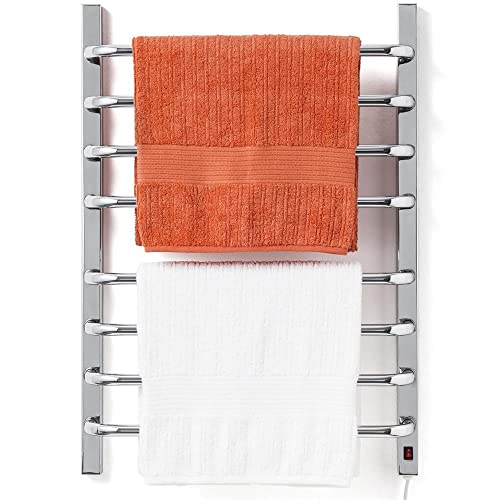 Toalheiro Térmico 220v para 2 Toalhas Fio Lado Direito Cromado