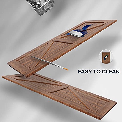 EaseLife 36in x 84in Sliding Barn Door with 6.6FT Barn Door Hardware