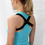 Dr Dorsey's Posturific Brace - The 2 in 1 Posture Brace -15 Minutes A Day- Shoulder Corrector - Made in Ohio (XX-Large Black)
