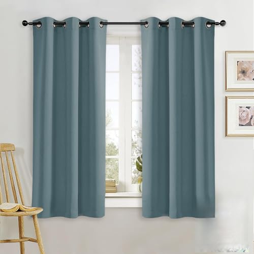 NICETOWN Black Out Curtain Panel Shade Single