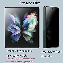 (1 SET 2 PCS) Privacy Screen Protector Compatible