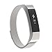 Fitbit Alta Band Cambond Fitbit Alta Milanese Magnetic Clasp Secure Replacement Band Stainless Bracelet Strap Fitbit Alta Metal Band Accessories for Fitbit Alta Smart Watch Fitness Tracker Silver