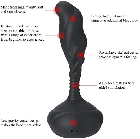 FDA Approved Silicone V-ibrating P-rostate Massager - 10 modes(SHIP FROM USA)