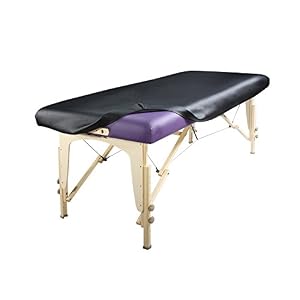 Master Massage Universal Fabric Fitted PU Vinyl leather Ultra-Durable Protection Cover Sheet for Massage Tables, 1 Count