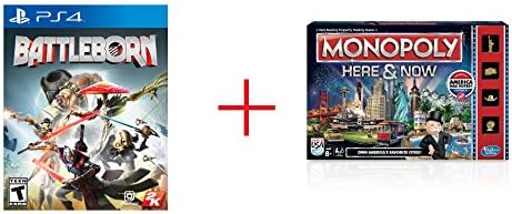 Battleborn for Sony PS4 AND Monopoly Here &amp; Now Game - Bundle