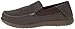 crocs Men's Santa Cruz 2 Luxe M Slip-On Loafer, Espresso/Walnut, 8 M US