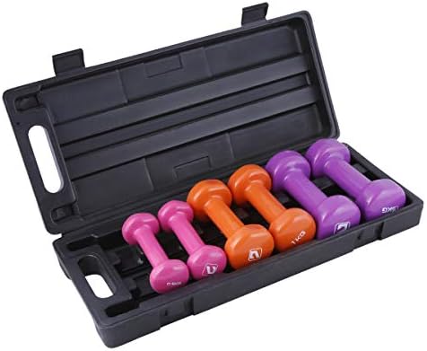 Liveup Sports LS2305-6KG Dumbbell Set, Multi Color price in UAE